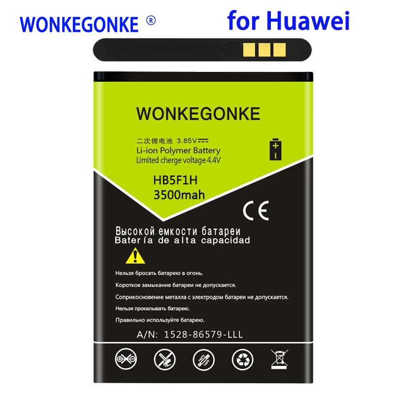 Wonkegonke 3500 мА/ч, HB5F1H Батарея для huawei Honor U8860 M886 C8860E E8660 M920 Батарея
