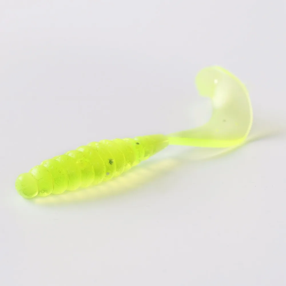 [Cheap Close Out] 100 piece Soft Fishing Lure Grub Lures Silicone Worm Artificial Bait | Спорт и развлечения