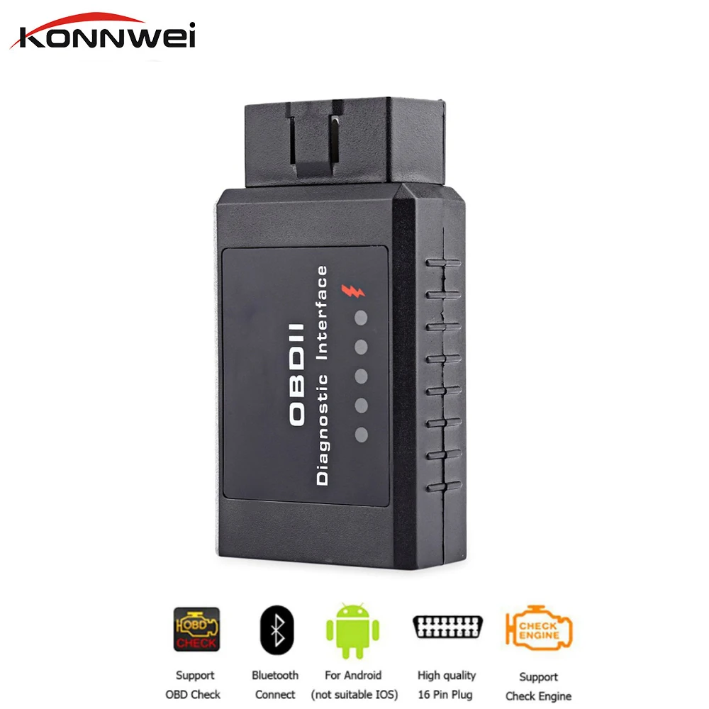 V1.5 мини ELM327 Bluetooth с PIC18F25K80 чип ELM 327 real-1 5 OBD2 OBDII для Android Крутящий момент Авто сканер