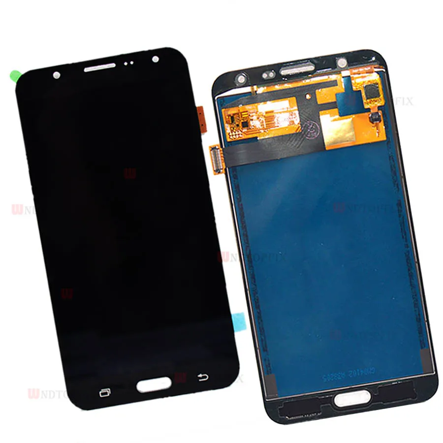 TFT 5 &quotдля SAMSUNG Galaxy J7 2015 ЖК дисплей с сенсорным экраном дигитайзер J700F J700M J700H Замена
