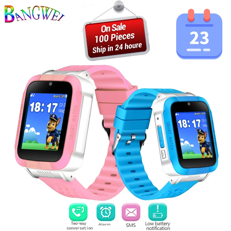 Водонепроницаемые Детские Смарт часы со светодиодом цветной экран музыкальный