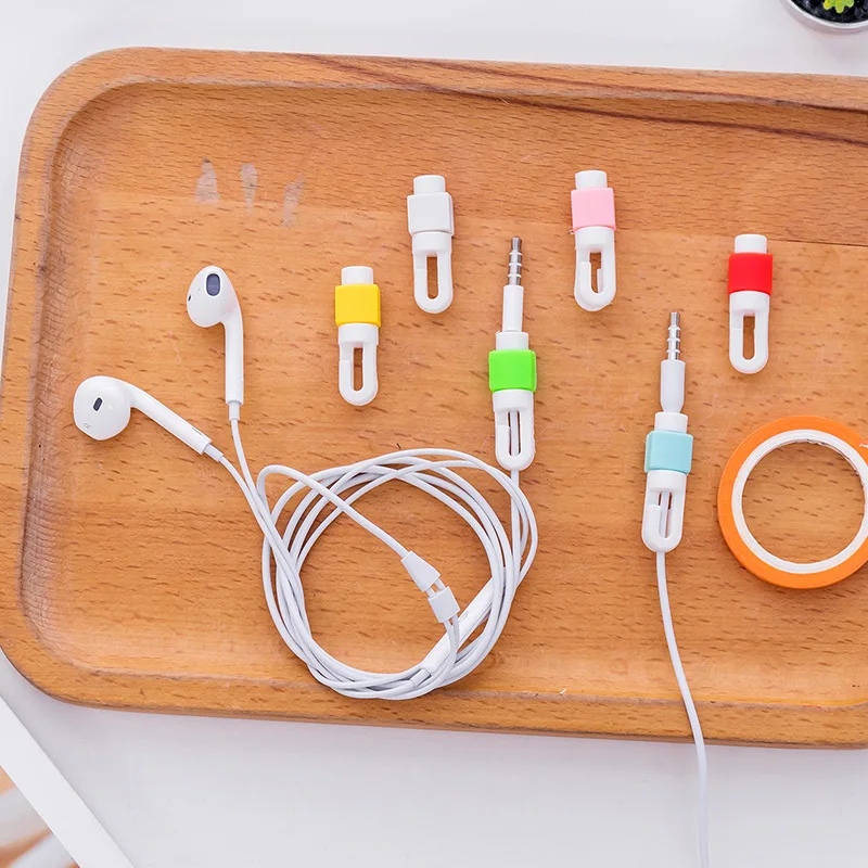 ETya 10 шт./лот, маленький кабель, защита для наушников, USB линия, аксессуар для телефона, держатель, Новая женская упаковка, дорожные органайзеры, аксессуары