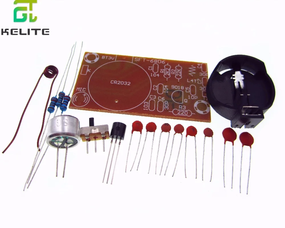 10 шт./Лот детали для беспроводного микрофона|diy microphone kit|microphone diyparts electronics |