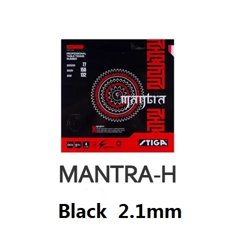 MANTRA H balck STIGA MANTRA M/H( новинка) резиновый Настольный теннис(Сделано в Японии) Pips-in пинг-понг с губкой - Цвет: MANTRA H balck