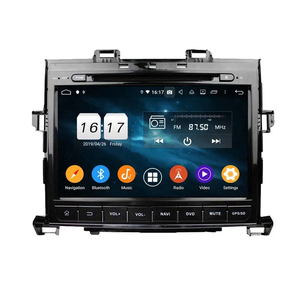 

PX6 DSP Android 10 Car Radio DVD GPS for Toyota Alphard 2007 2008 2009 2010 2011 2012 2013 Car Multimedia Player Bluetooth 5.0