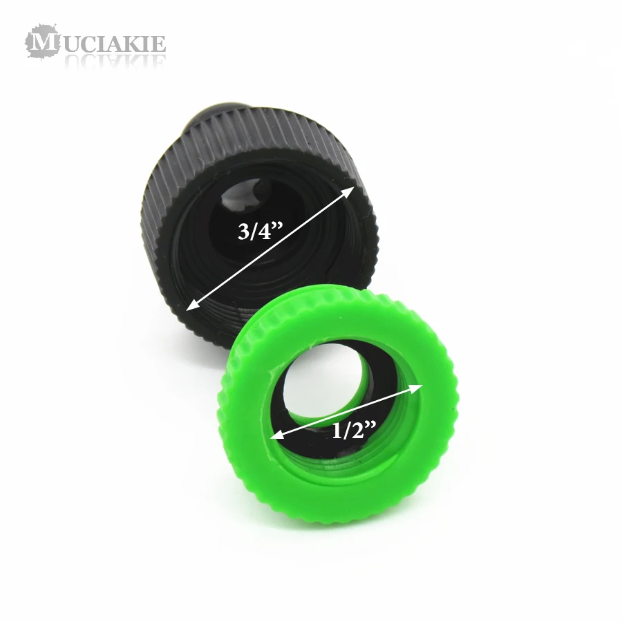 MUCIAKIE 2 шт. 1/2 'Ɖ/4'' гнездовая нить быстрый соединитель садовый шланг для