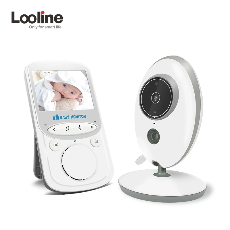 Детский Монитор Looline 2 4 дюймов Беспроводная детская няня безопасность Камера