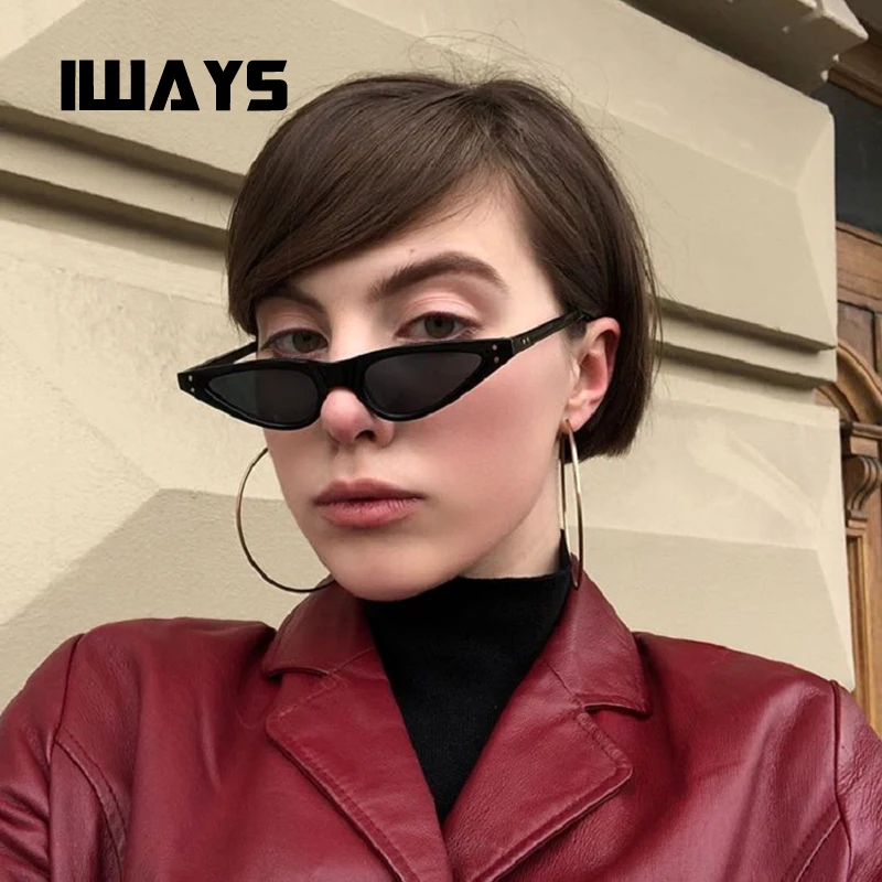 Новинка 2019 стильные пикантные маленькие солнцезащитные очки Iways кошачий