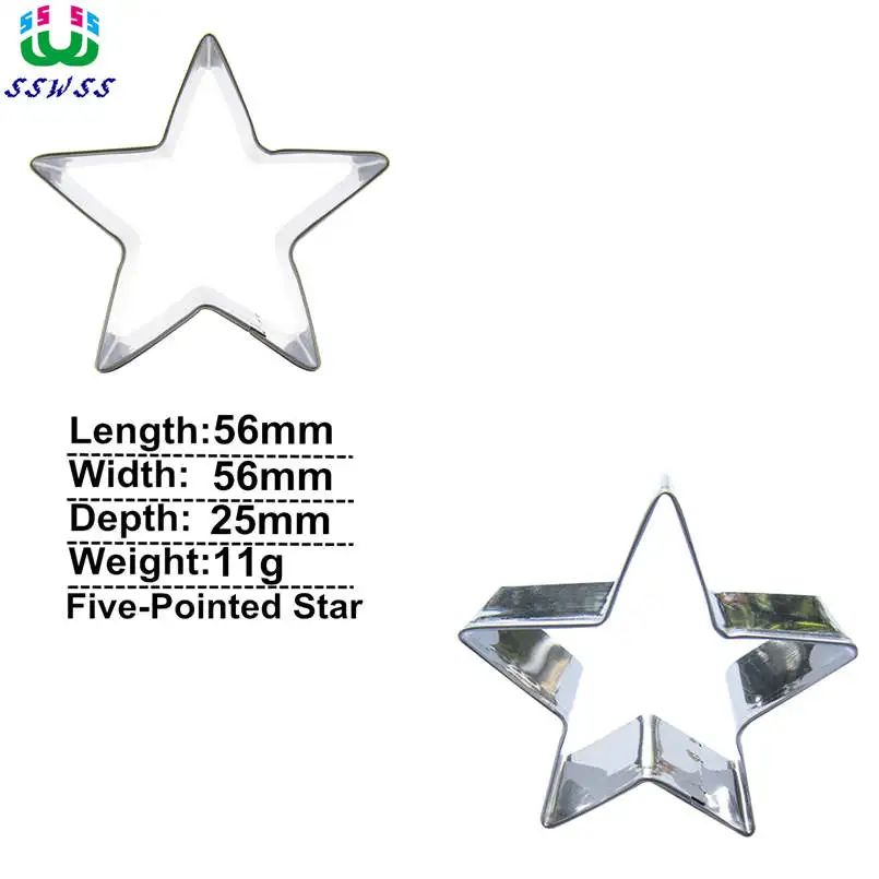 Форма для печенья в форме звезд зернистость тиснения форма выпечки сделай сам