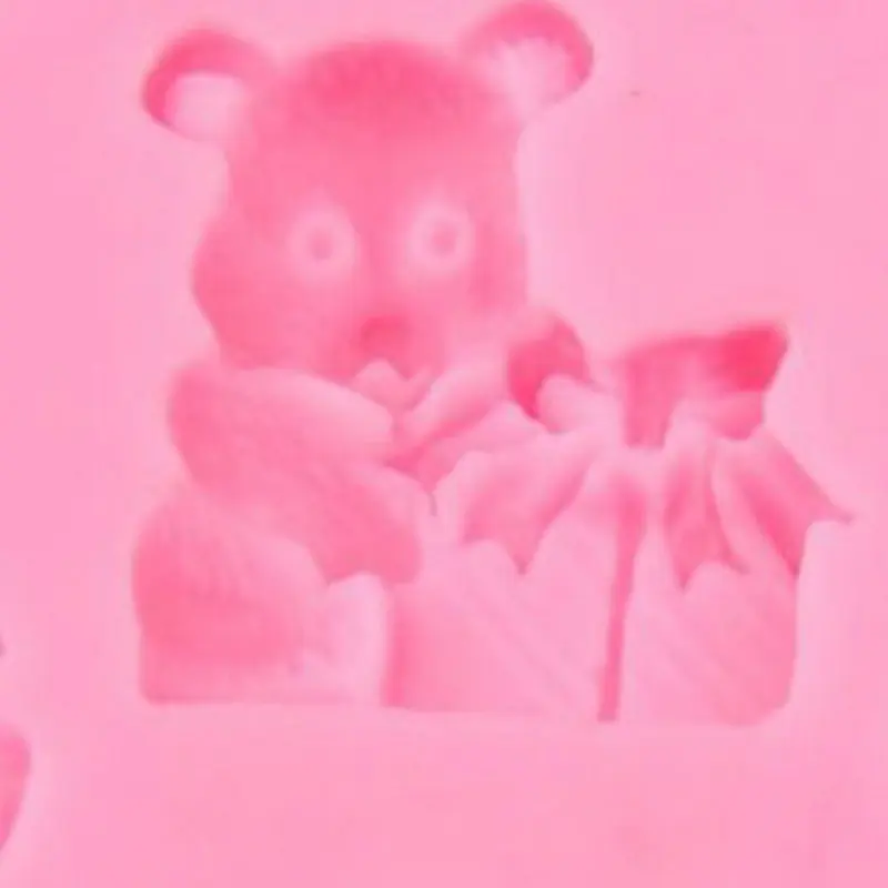 Медвежонок силиконовая формочка в виде животного Gummy Шоколад Конфеты помадка
