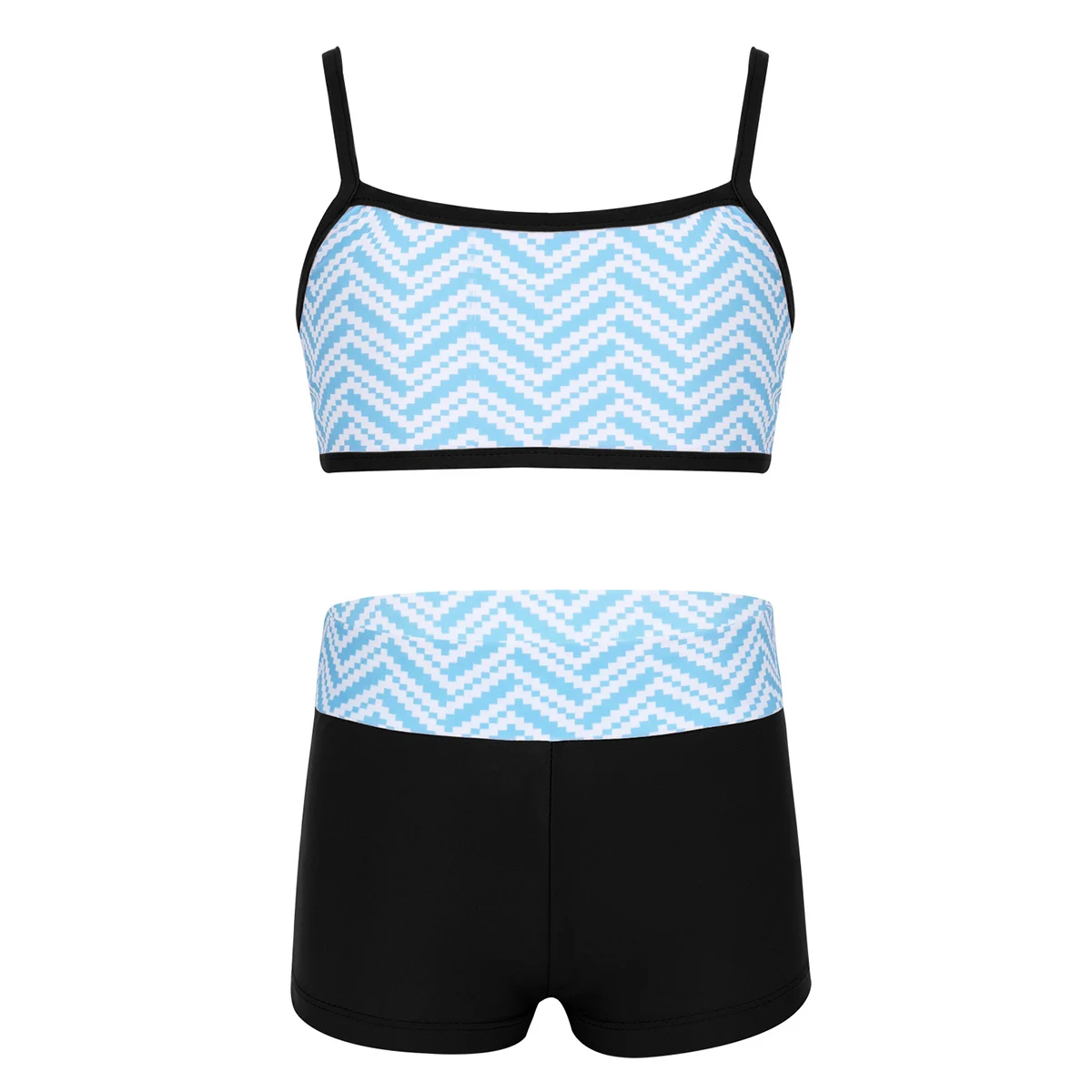 Одежда для активного отдыха девочек танцевальная одежда спортивный наряд Майки