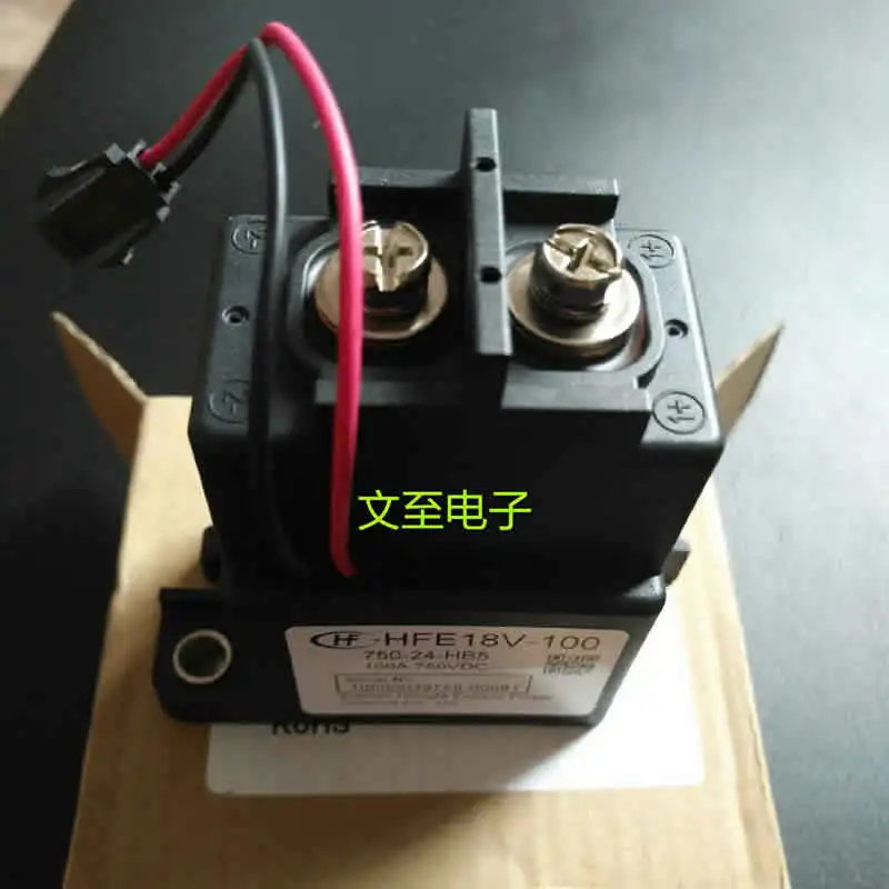 HF макро высоковольтное реле постоянного тока HFE18V 100/750 24 HB5 100A 24В Новая
