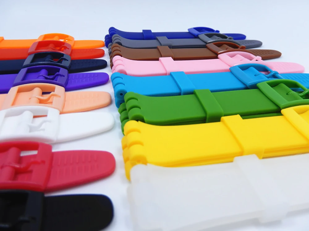 Резиновый силиконовый ремешок для наручных часов Swatch 16 мм 17 мм 19 мм 20 мм аксессуары для наручных часов