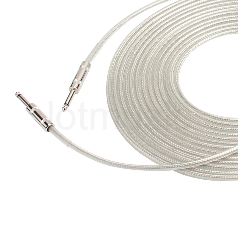 Струйный прямой плетеный кабель для электрогитары 33 фута | Спорт и развлечения