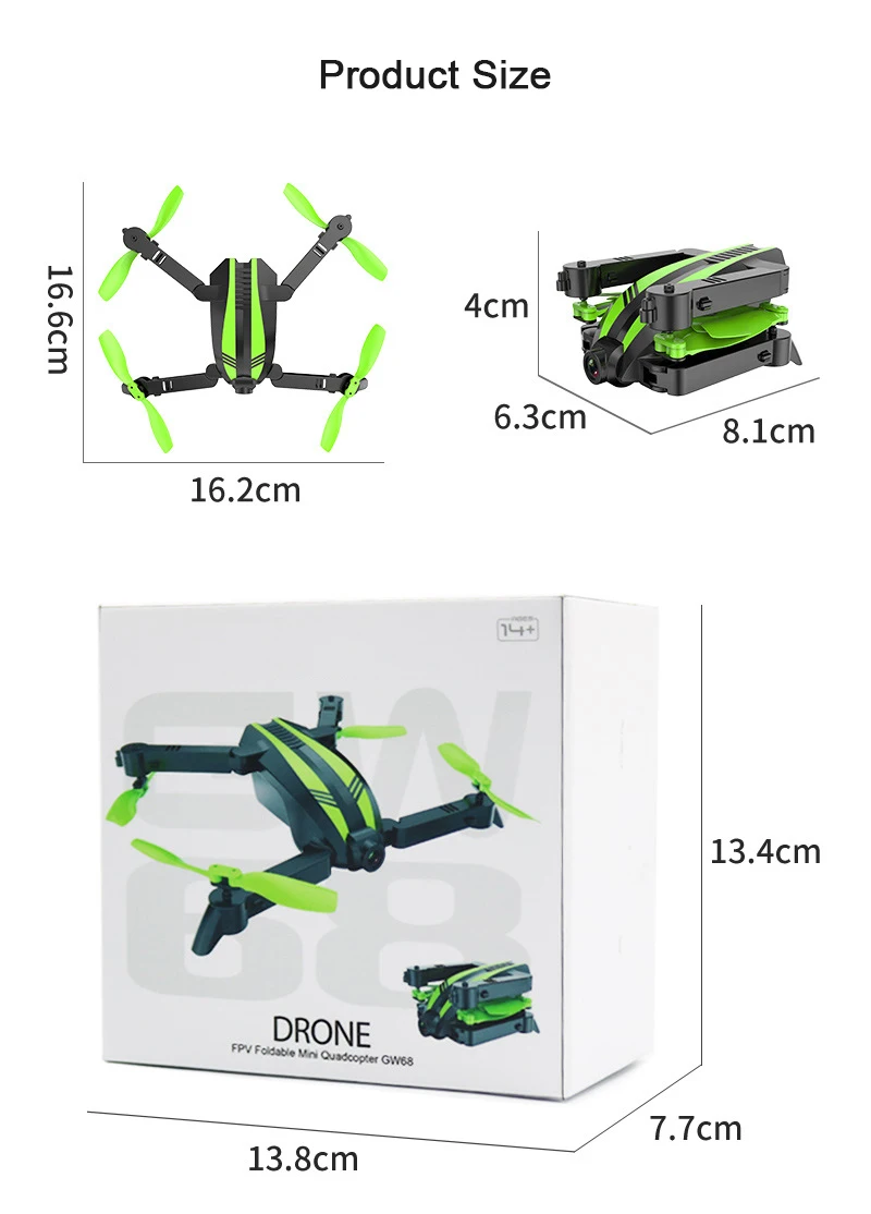 Wide Angle RC Helicopter Gesture Take Photo rc Quadrocopter WIFI FPV Foldable Mini Drone Dron with Camera HD birthday gift