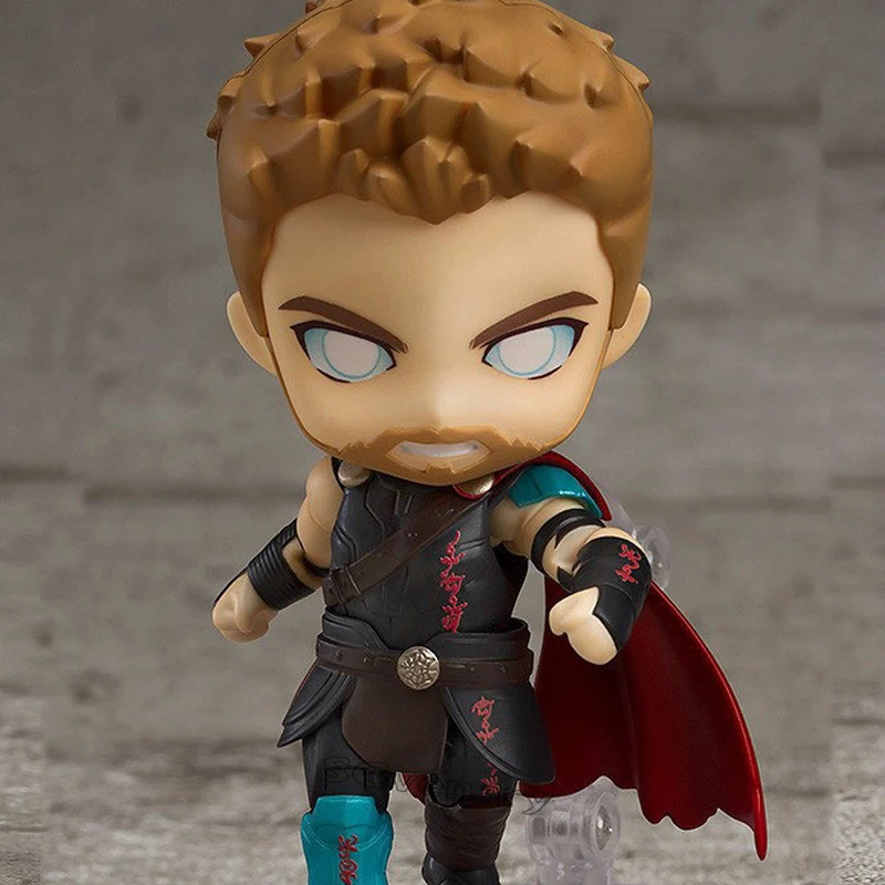 Мстители Тор Odinson Nendoroid 863 милые каваи Супер герой фигурка игрушки 10 см|Игровые