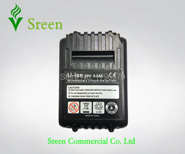 5000 мАч Мощность инструмент Перезаряжаемые литий ионный Батарея Замена для DEWALT 18