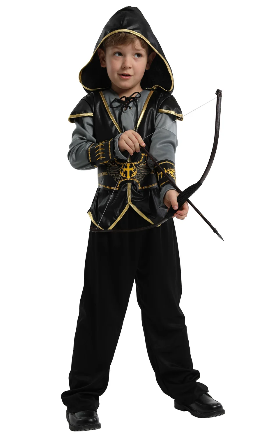 

Shanghai Story Hunter Costume for Purim Party Children's Halloween Stage Role Performance Costume Indian Prince Clothing