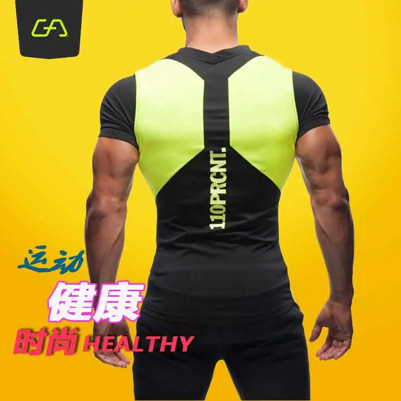 2016 Новый Gymshark майка мужчины с коротким рукавом футболки Мышцы Братья Моды Марка
