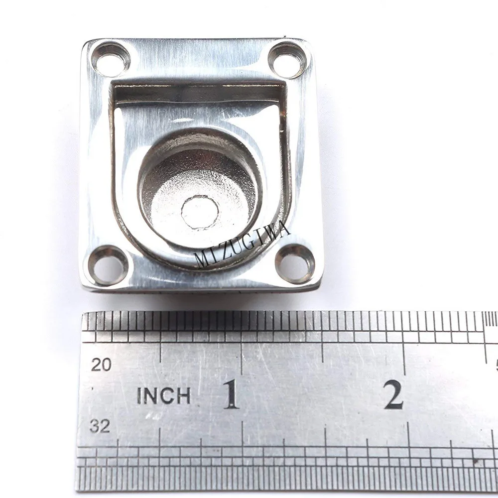 2 шт. морской лодка флеш Лифт кольцо утопленного защелки тянет W/Пружинные