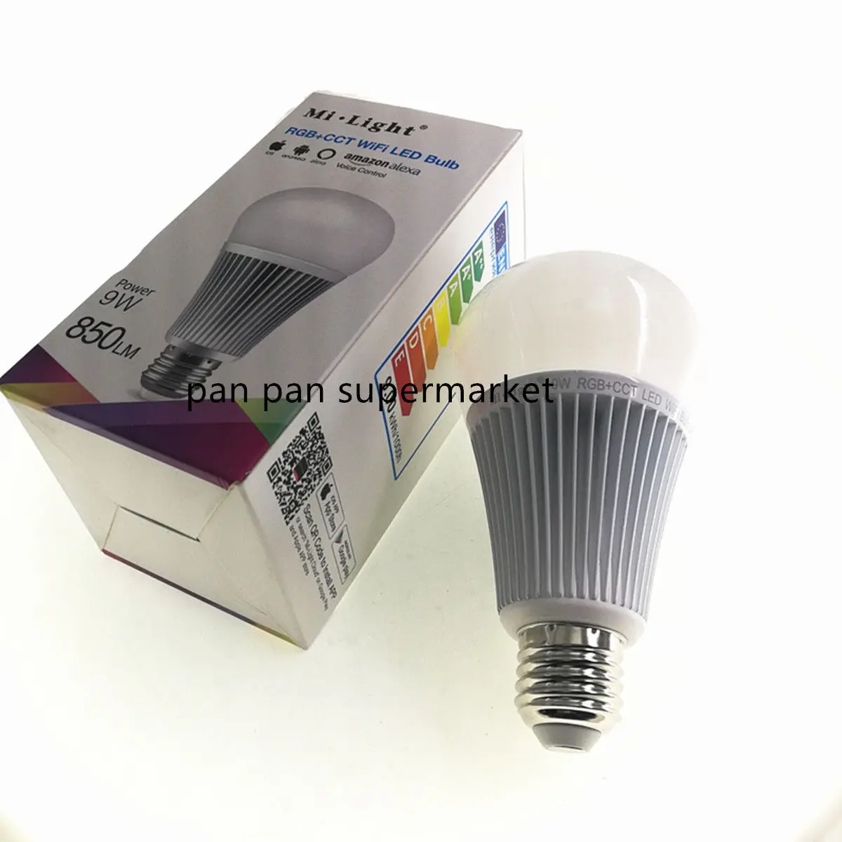 Mi. light YB1 9W RGB + CCT E27 умная Светодиодная лампа AC110V 220V 2 4G Беспроводное