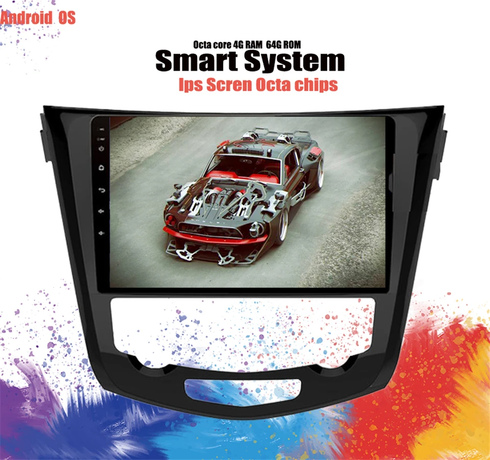 Автомобильный мультимедийный радиоприемник Android 10 0 6 + 128G автомобильный DVD