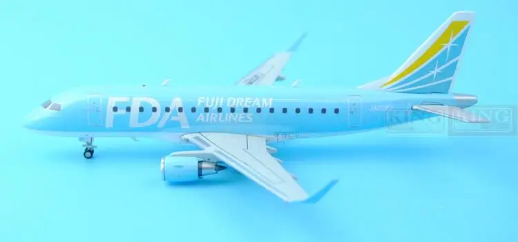 XX2561 JC Fuji Wings dream Aircraft JA02FJ Blue 1:200 ERJ 170 коммерческие реактивные модели самолета