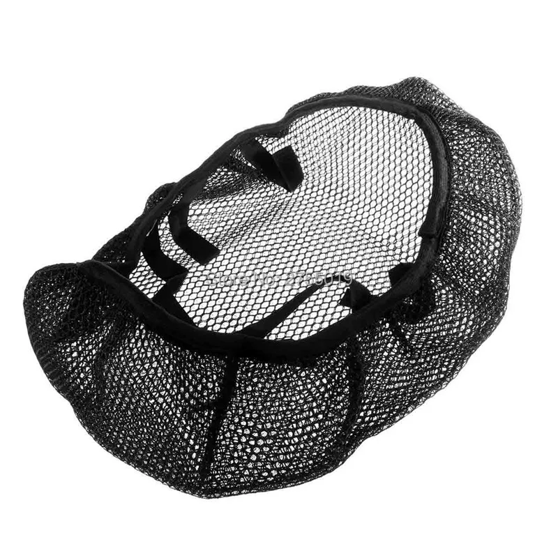 Универсальные дышащие черные чехлы для мотоциклов и автомобилей сетчатые