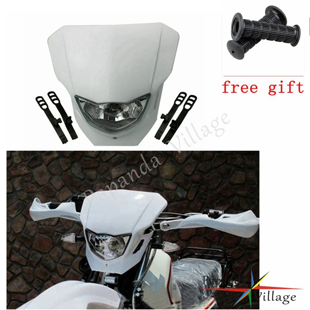 Фара для мотоцикла Papanda 12 В белая Honda CRF XR Yamaha WR YZ Suzuki DR DMZ Kawasaki KLX KX 250|lamp for|lamp lamplamp for