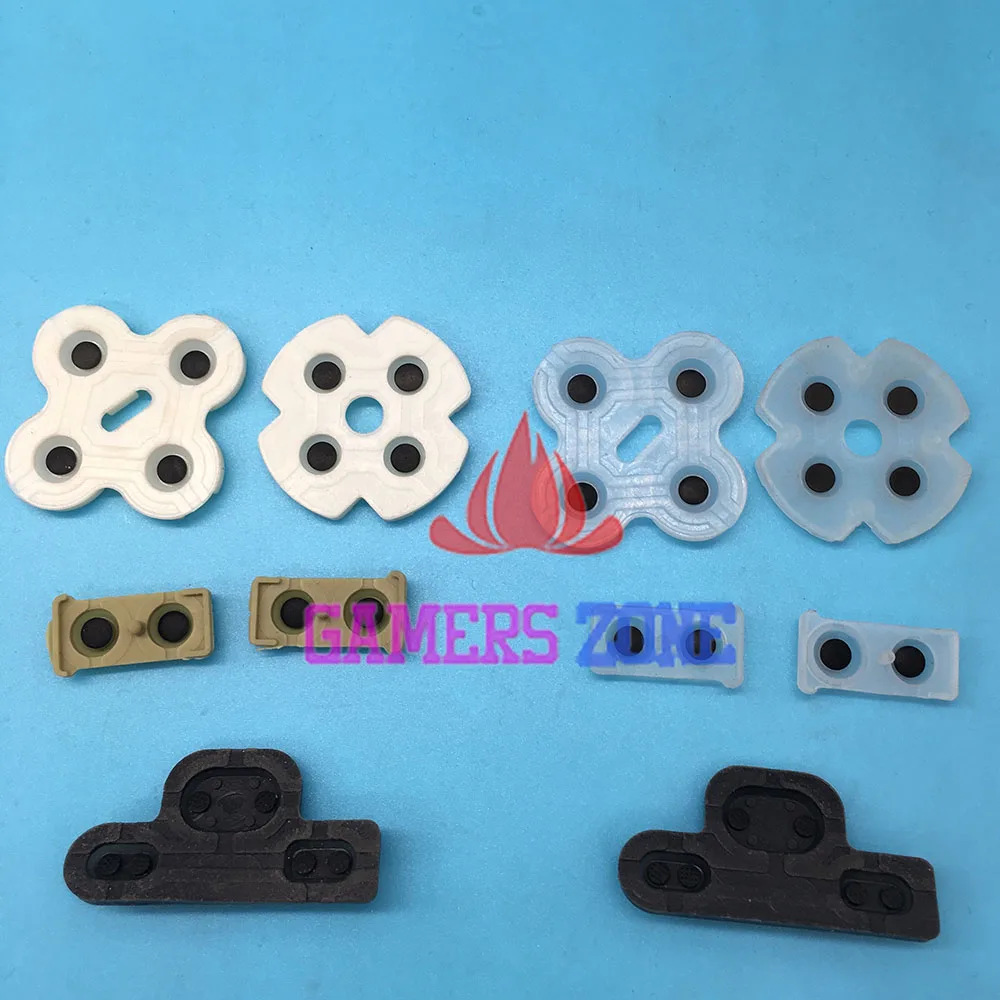 200 комплектов сменный проводящий резиновый ключ D Pads кнопочный контроллер для PS3