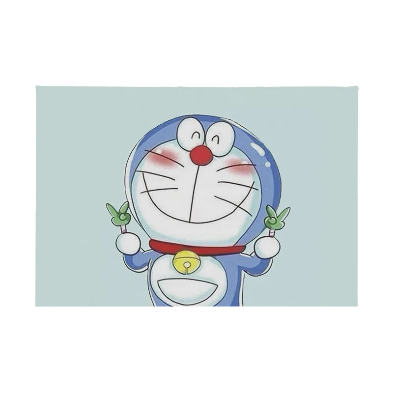 2 шт. студент Doraemon коврики Водонепроницаемая скатерть накладка с рисунками из мультфильмов столовые коврики подставки 45X30 см