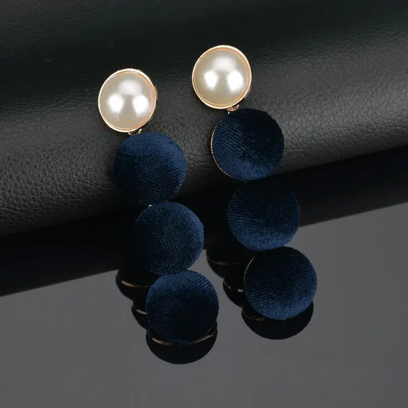 Terreau Kathy 2017 Cotton Beads Tassel Earrings Women Handmade Pompom Long Stup Wedding Statement Jewelry | Украшения и