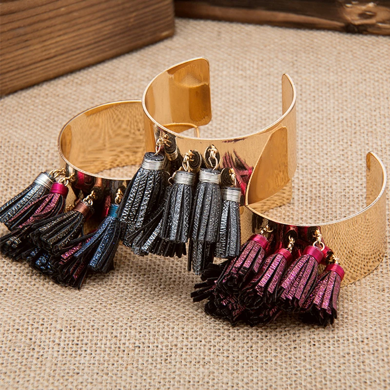 LAN CUI Индивидуальный Женский новый золотой висячий браслет 7 шт. 2 5 см