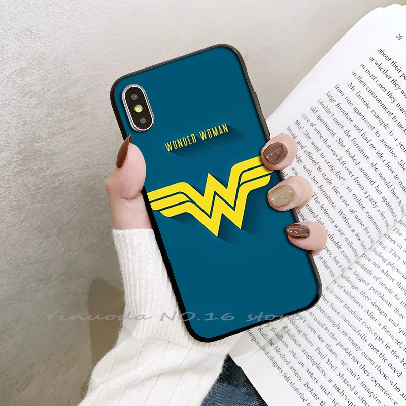 Yinuoda Marvel DC логотип супергероя Новое поступление телефон чехол для iPhone 5 5S SE 6 6s 7 8 Plus X XS XR XSMax coque чехол