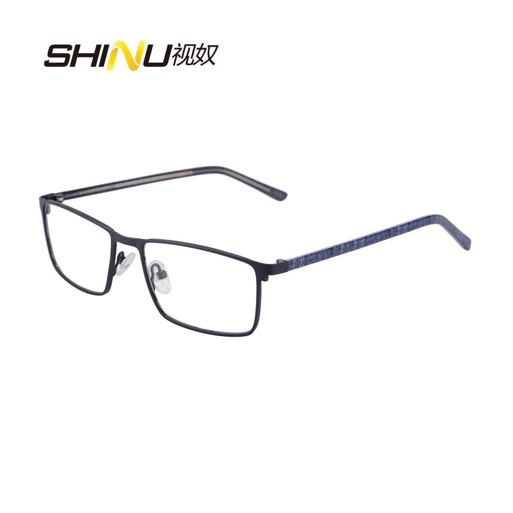 Брендовые мужские Оптические очки оправа для женщин квадратные металлические