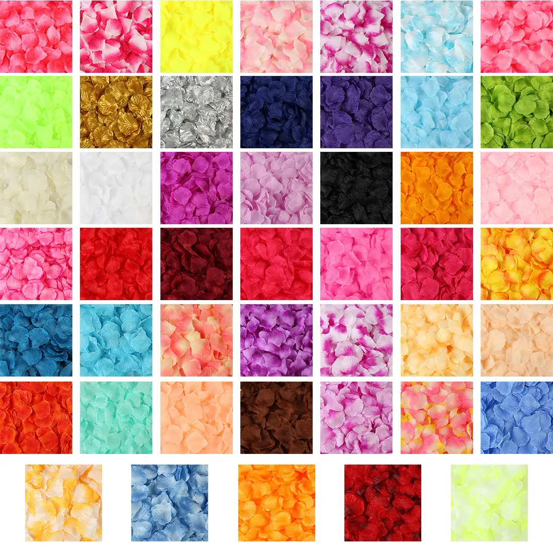 100 шт./лот шелковые лепестки роз цветок листья Свадебные принадлежности пользу