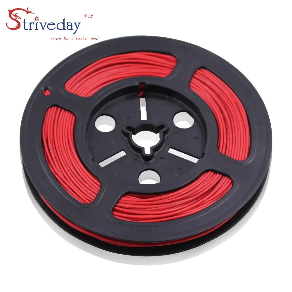 Striveday 30 метров 28AWG UL1007 кабель Электронный провод для внутренней проводки