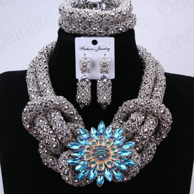 Модные фантастический красный и африканских зеленых бусин ювелирные изделия