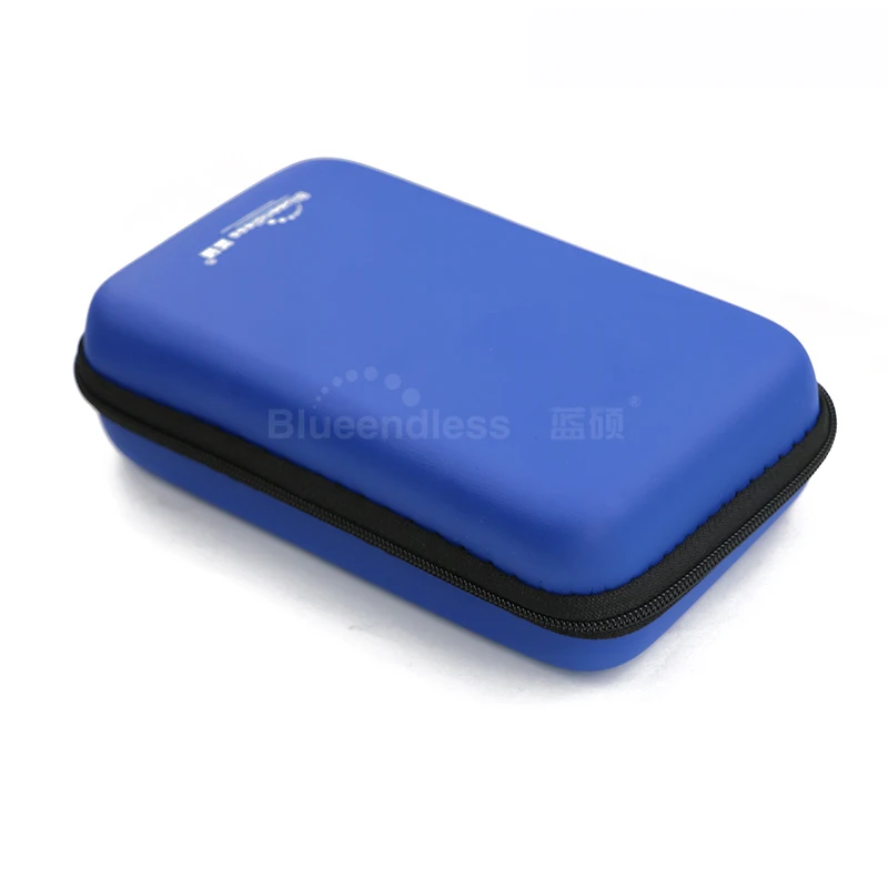 Черный/синий Жесткий диск сумка для переноски SSD HDD защитный чехол для MP3/MP4/наушники/корпус/цифровой защищенный анти-шок жесткий диск сумки