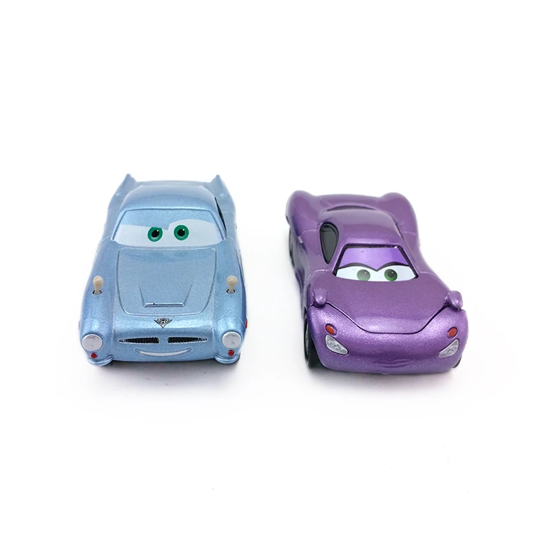Disney Pixar Cars 2 Финн МакМиссл и Холли Shiftwell металлическая литая игрушка автомобиль 1:55 Свободные Новое и