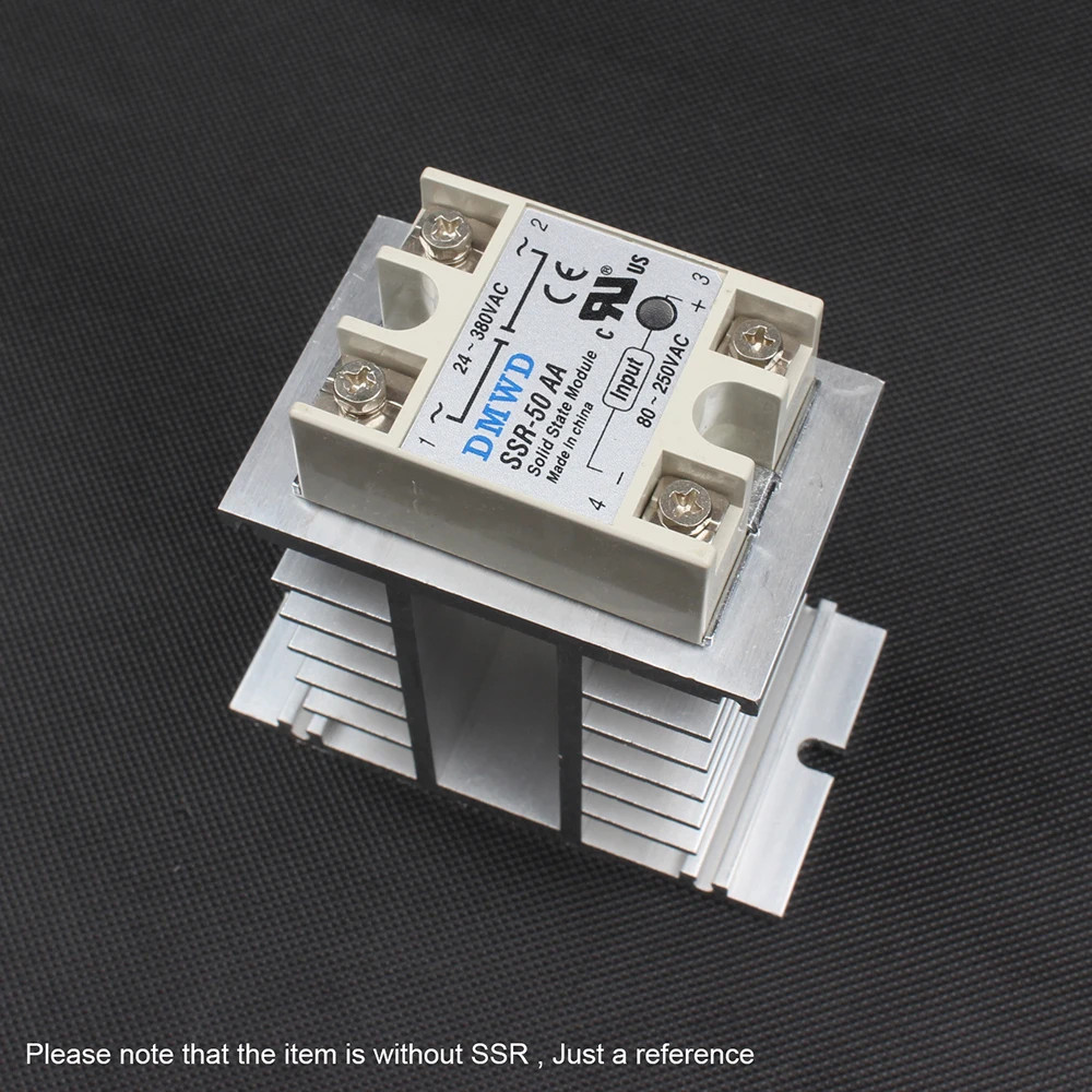 Сплошное реле радиатора SSR ребра прочие запасные части 80*50*100 мм большой