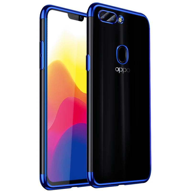 OPPO F7 Case Ultra thin Soft TPU Back Cover for F 7 Phone cases Coque oppo r15 cover pro dream version | Мобильные телефоны и