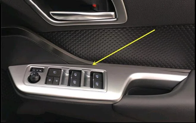 Для TOYOTA C-HR 2017 дверь автомобиля подлокотник окно стекло подъемник кнопка рамка