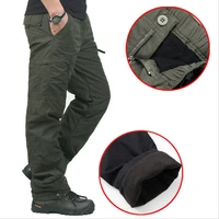 high quality winter warm men thick pants double layer military army camouflage tactical cotton trousers for men brand clothing