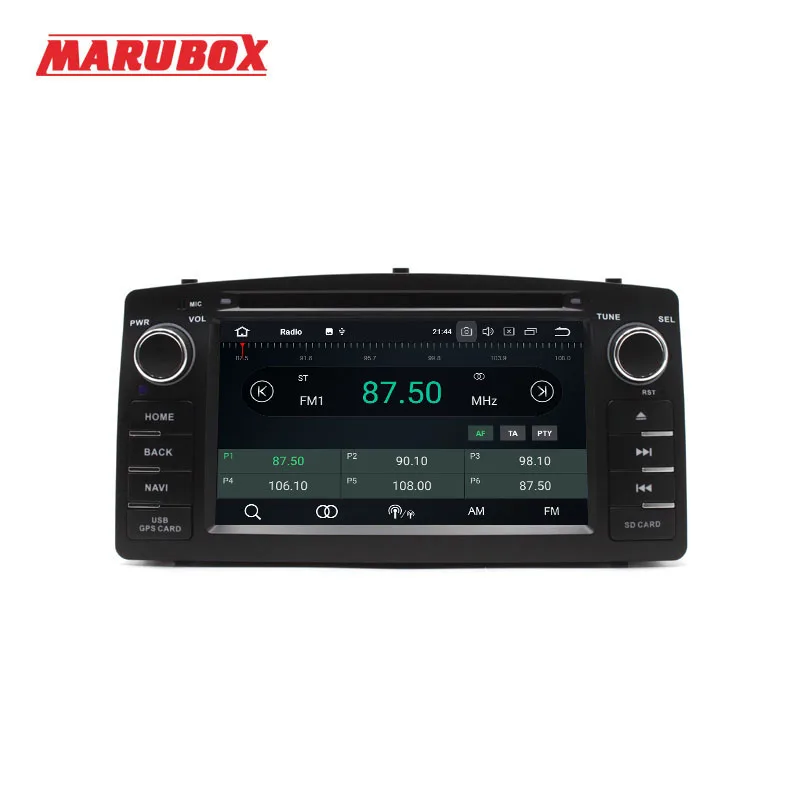 Головное устройство MARUBOX для Toyota Corolla E120 BYD F3 2Din Android 9 0 4 Гб RAM GPS Navi Стерео Радио