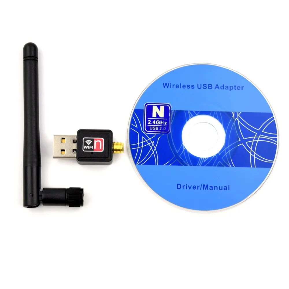 Adeept Новинка USB WiFi беспроводной адаптер ключ LAN Карта 802.11n/g/b Антенна для Raspberry Pi