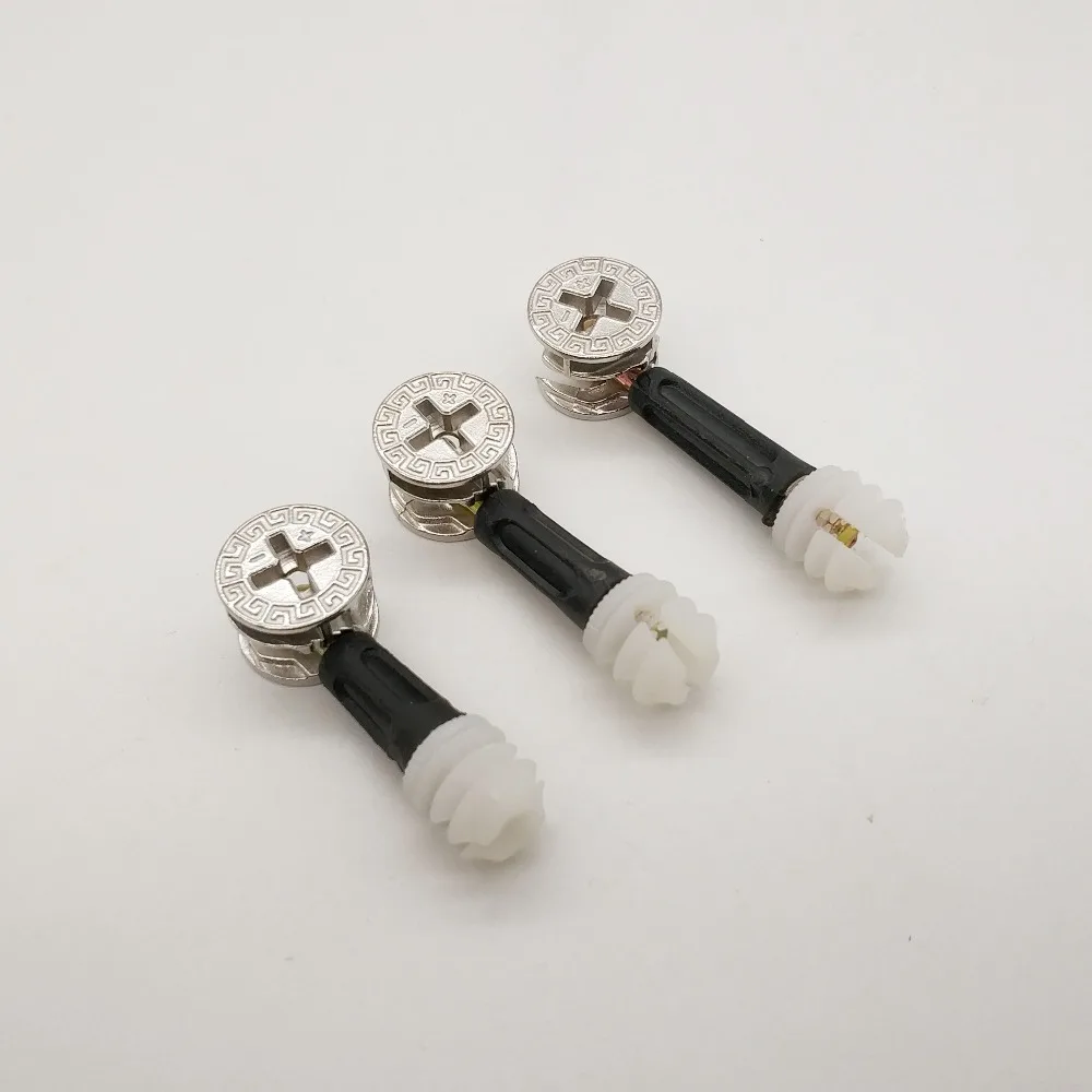 

10 шт. мебель три в одном соединитель кровать вставка для шкафа для одежды сборка мебели фурнитура винт гайка эксцентричность колеса