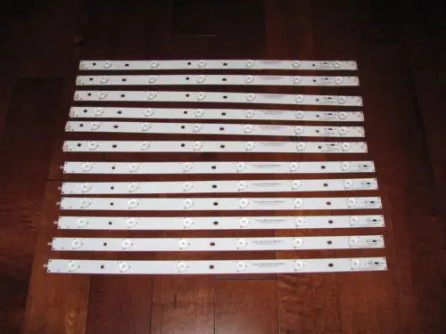 

1set=12 pieces LED Backlight Strip for Vi zio E48-C2 - MBL-48038D612WSO-R / MBL-48038D612WSO-L