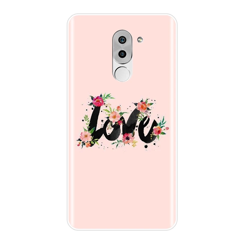 Задняя крышка для Huawei Honor 4C 5C 6C 6A Pro мягкий силиконовый чехол в полоску с розовым