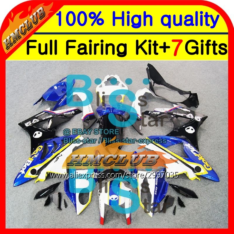 Корпус синий белый для BMW S1000R 09 14 S 1000R S1000RR 2HM84 1000 RR 10 11 12 13 черный 1000RR S1000